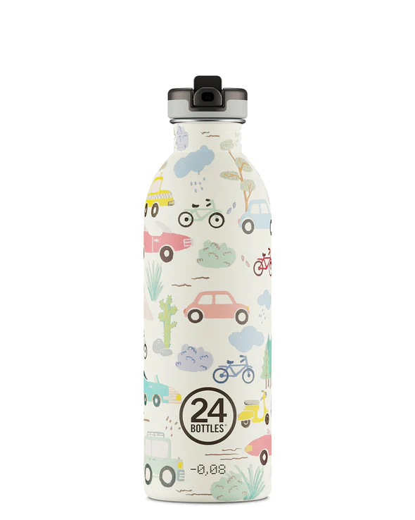 [24B-002056] 24 bottles | Bouteille en Inox Urban 500ml - Adventure Friends sport Lid
