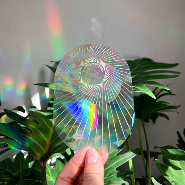 [BTA-Rainbows-sunshine] BOTANOPIA | Sticker créateur d’arc-en-ciel - You are the sunshine