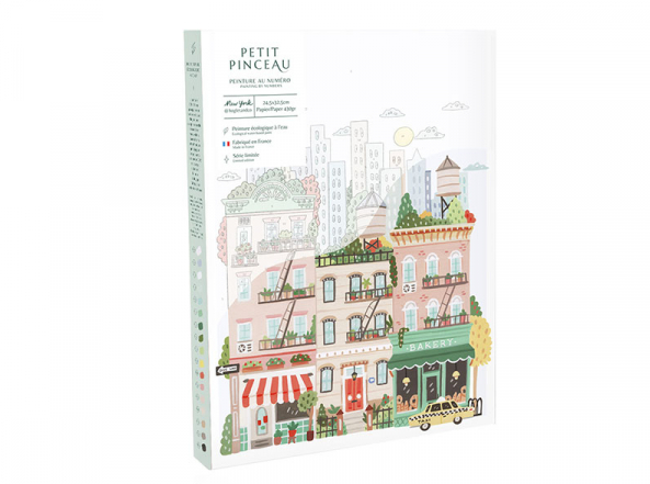 [LPE-350021] LA PETITE ÉPICERIE || Coffret Peinture Au Numéro – New York Par Hoglet And Co 