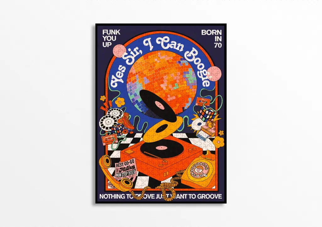 [PAL-1000PBOO] PIECE & LOVE || Puzzle 1000 Pièces – Boogie 