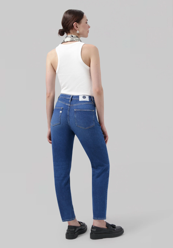 MUD JEANS | Jeans Mams Stretch Tapered - Stone Indigo