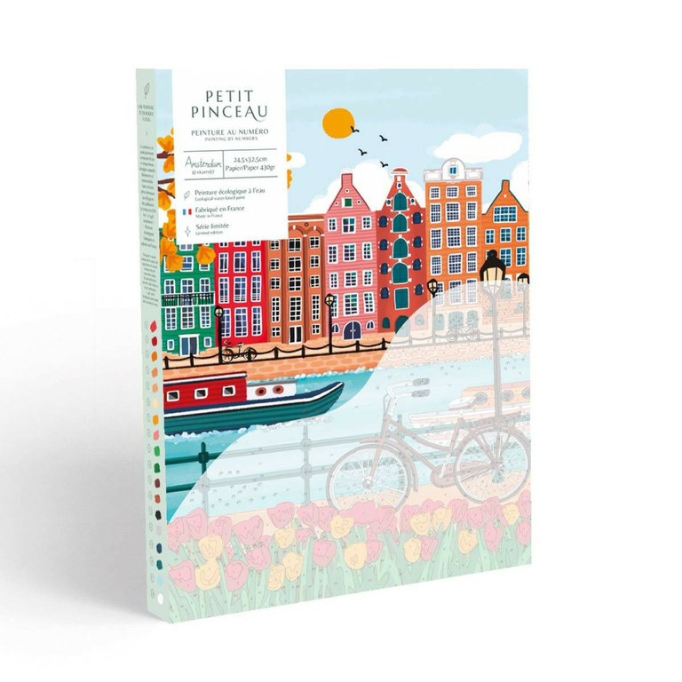 [LPE-350027] LA PETITE ÉPICERIE || Coffret Peinture Au Numéro – Amsterdam Par Nidhi Kachhadiya 