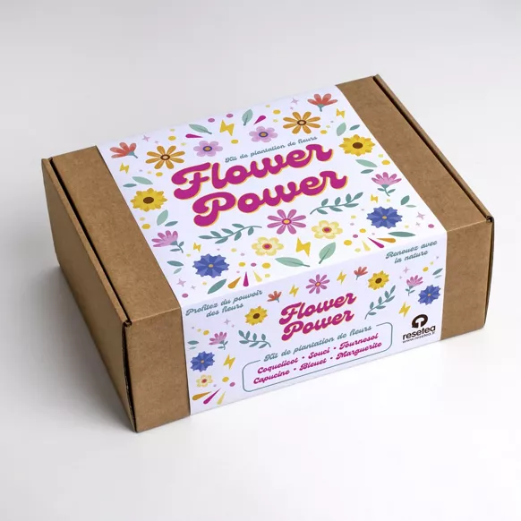 [RES-Frst255] ReseTea | Flower Power - kit de plantation