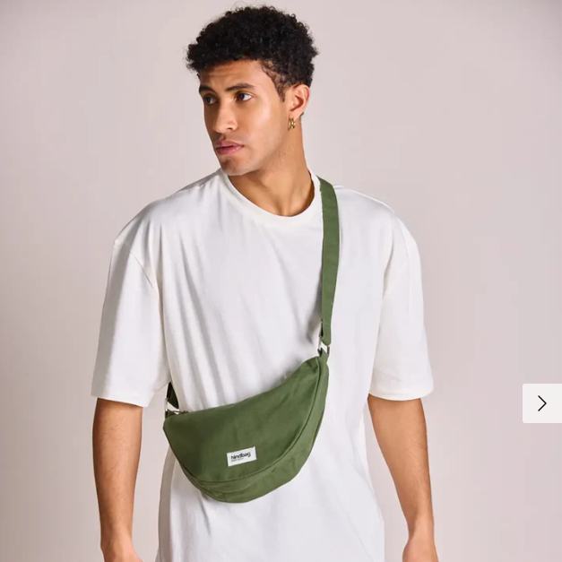 [HIN-ANDR_O] HINDBAG || Sac banane demi-lune Andrea – Olive