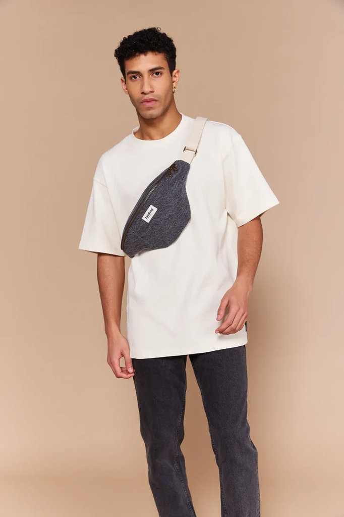 [HIN-OLI_DG] HindBag | Banane Olivia - Denim gris