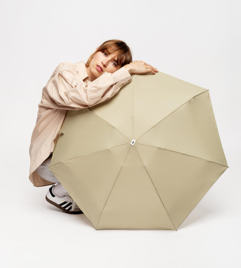 [ANA-01OLIV] ANATOLE || Mini parapluie Elise – Vert olive