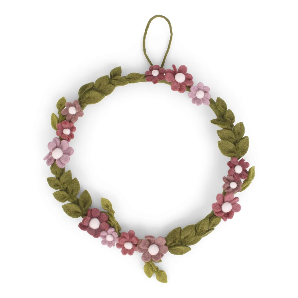 [GRY-10144] GRY & SIF | Couronnne Anemone Wreath - Dusty Rose