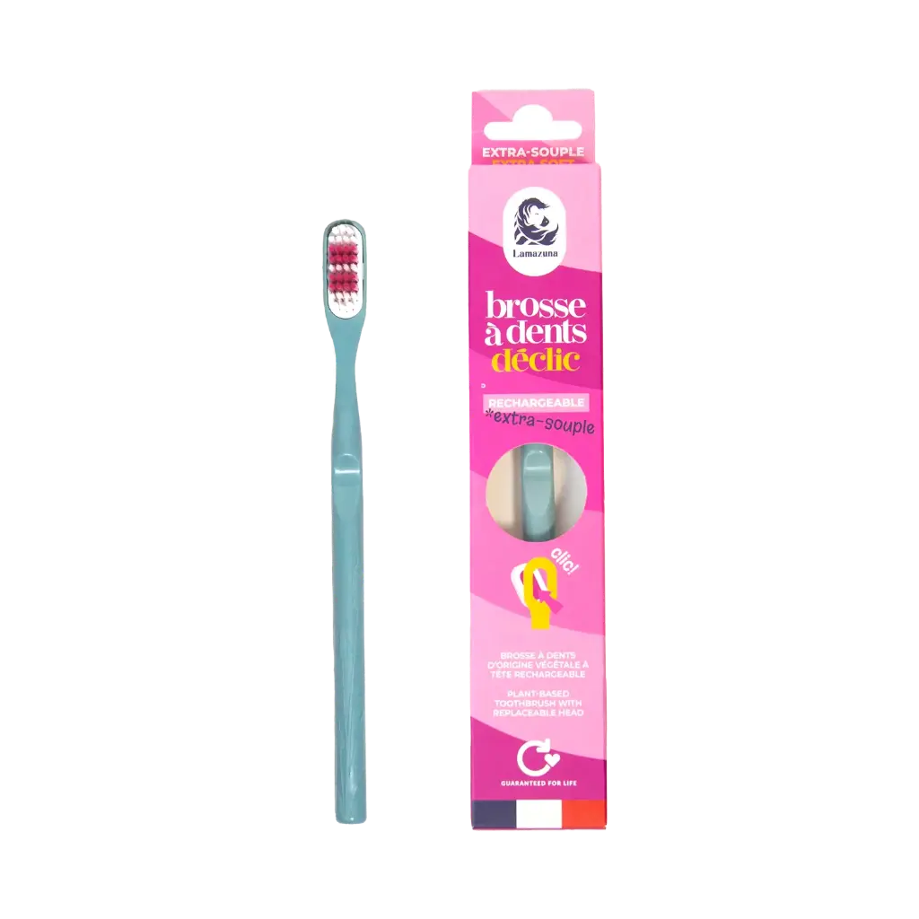 [LMZ-305092] LAMAZUNA || Brosse à dents rechargeable extra souple – Bleu