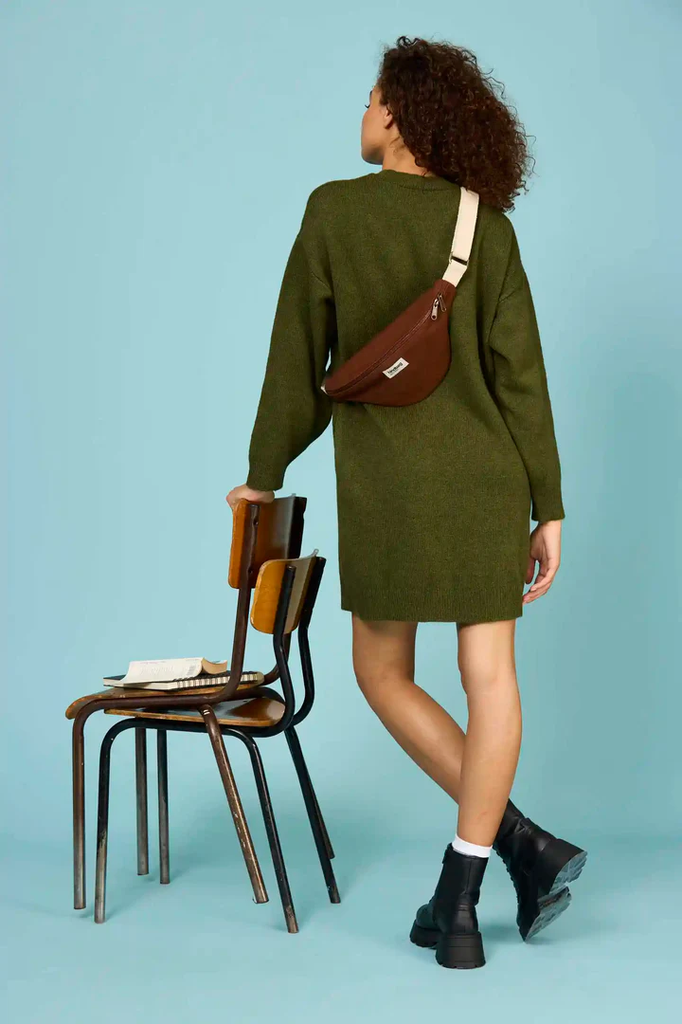 [HIN-OLI_CHO] HindBag | Sac banane Olivia - Chocolat