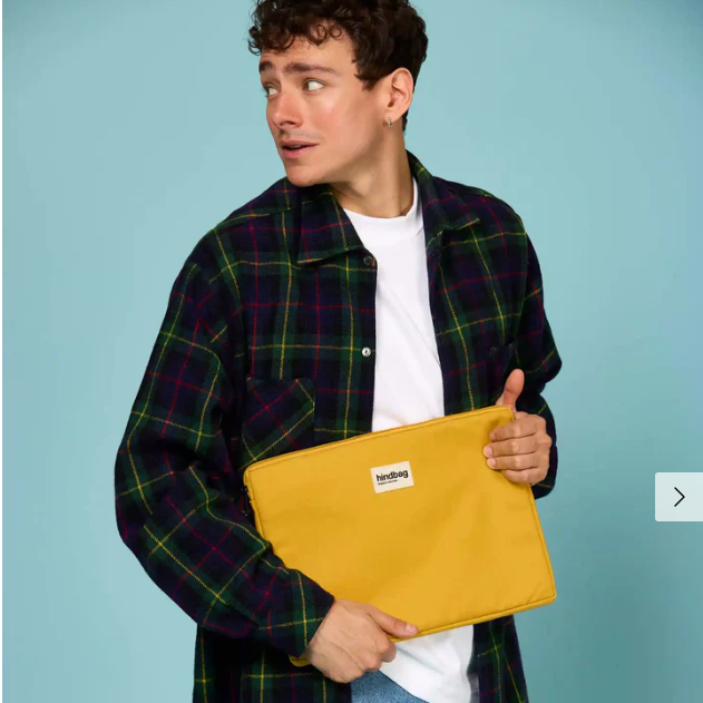 [HIN-AVA_S_SAF] HindBag | Housse d'ordi Ava 24X32 - S - Safran