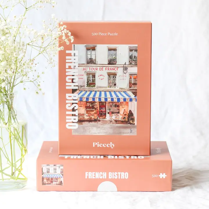 [PIE-PPEZFB5H] PIECELY || Puzzle – French Bistro – 500 Pièces