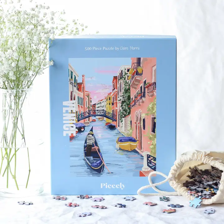 [PIE-PPCMVE5H] PIECELY | Puzzle de Venise, 500 pièces