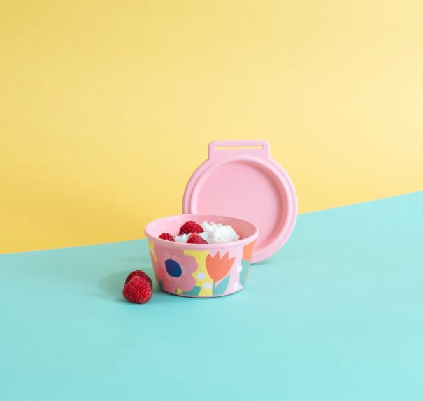 [KOZ-8165722] Koziol | Petit bol avec couvercle Nora 250ml - Blooms