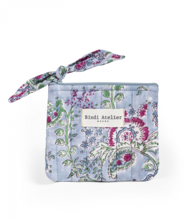[BIN-PM_CAP_NUA] Bindi Atelier | Porte Monnaie - Capri Nuage
