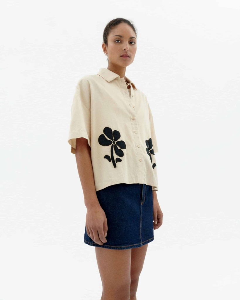 THINKING MU | Chemise Marygold Anna - Ecru
