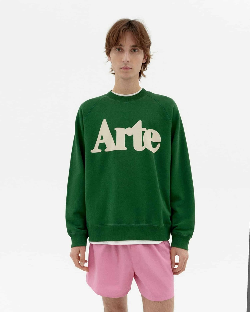 THINKING MU | Sweatshirt Arte Dill - Green