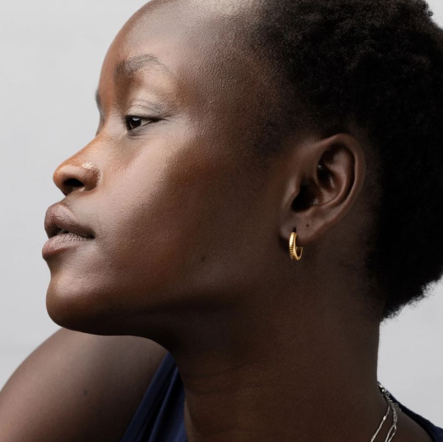 [TIM-8505502] Timi | Boucles d'oreilles Vivia - anneaux dorés