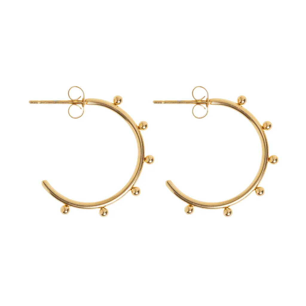 [TIM-84422] Timi || Boucles d'oreilles Créoles Gabriella – Or