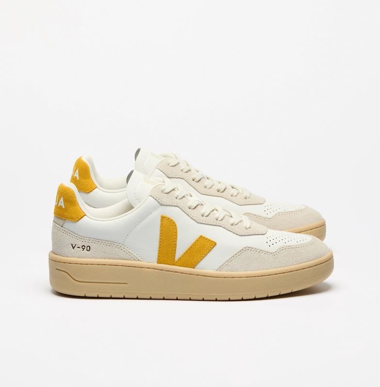 VEJA | Baskets V-90 Extra White Toscane Natural - Homme