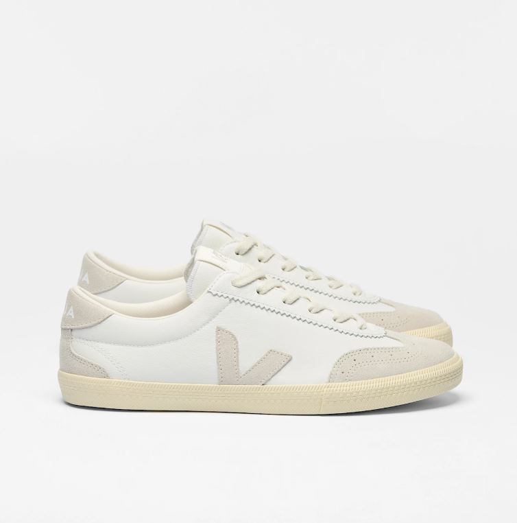 VEJA | Baskets Volley Leather White Natural - Femme