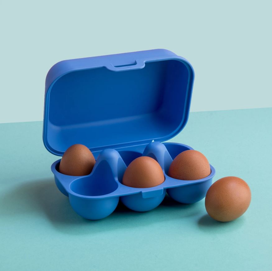 [KOZ-7186727] Koziol || Petite boîte à œufs TO GO MINI – Bleu intense