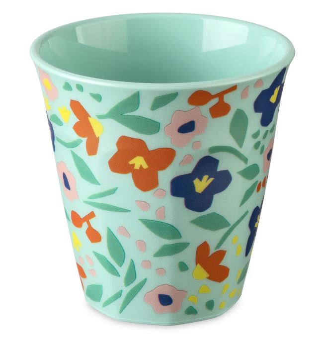 [KOZ-8151721] Koziol || Gobelet Nora S 150 ml – Fleurs vert doux