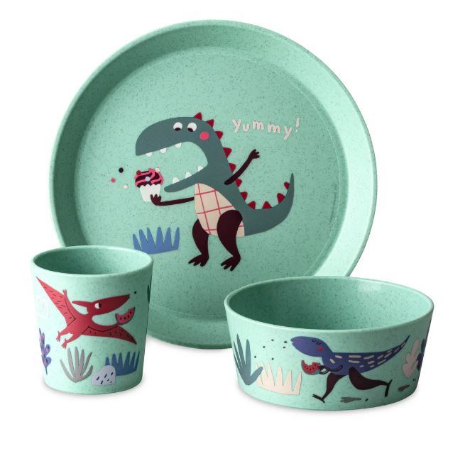 [KOZ-8340748] Koziol | Set petite assiette + bol + Gobelet -  Rex