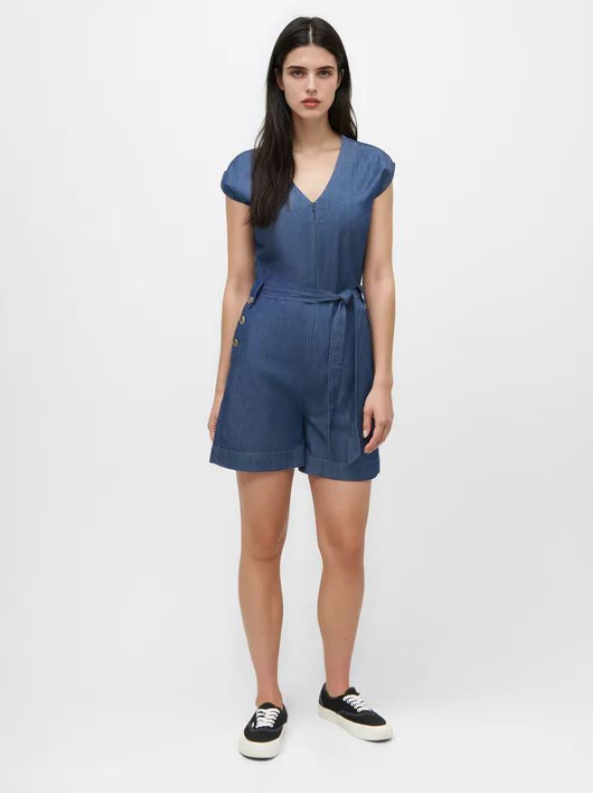 MADEMOISELLE YEYE | Combinaison Maritime Mood - Blue