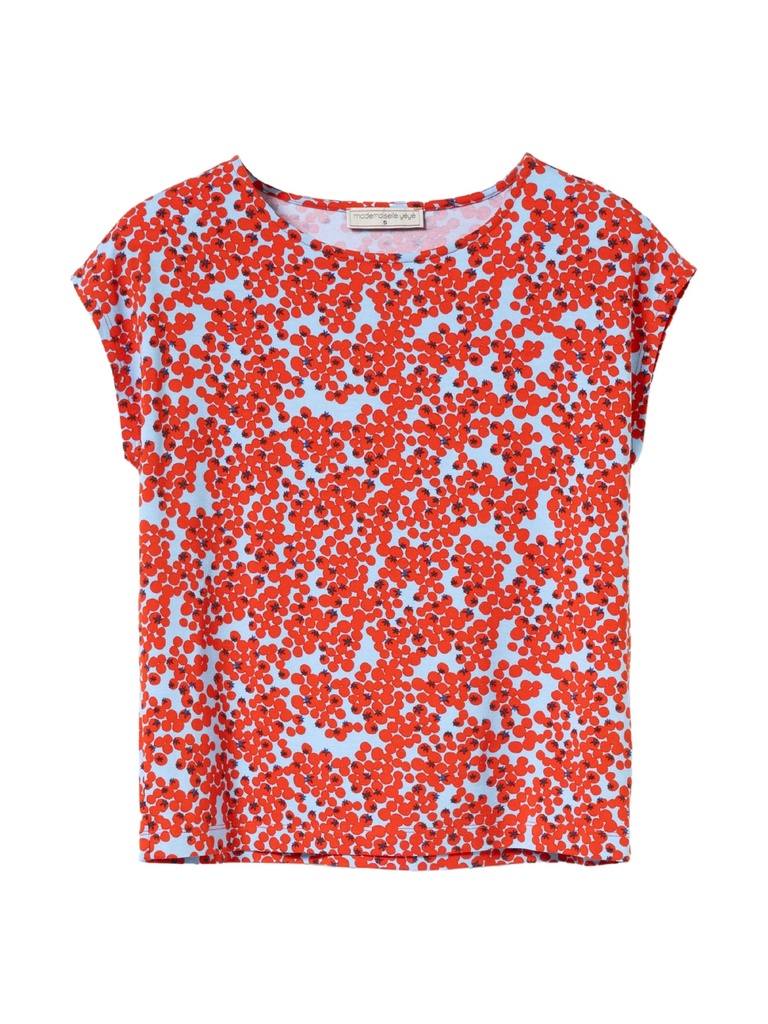 MADEMOISELLE YEYE | T-shirt Lovely Casual - Red