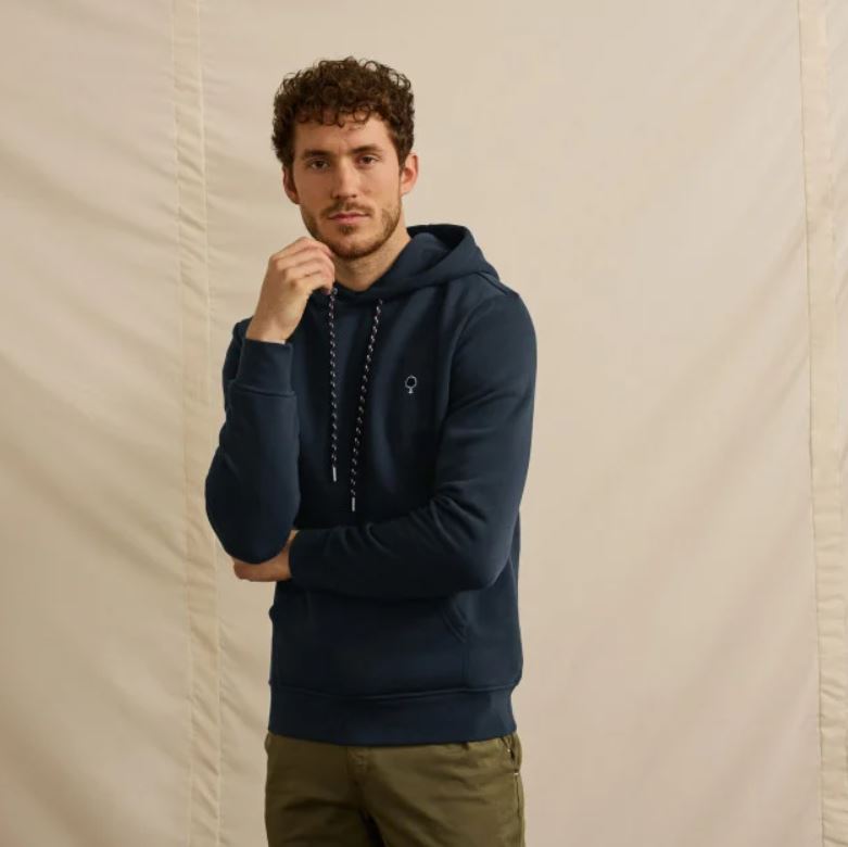 FAGUO | Sweat Dirac en coton - navy