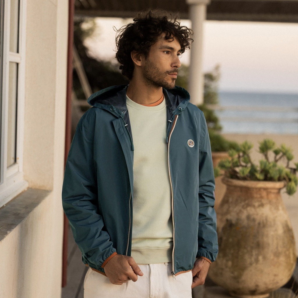 FAGUO | Veste imperméable Carnoet - bleu