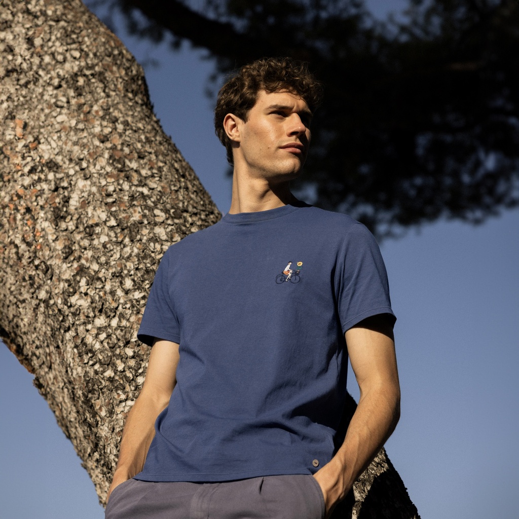 FAGUO | T-shirt Arcy en coton - Navy