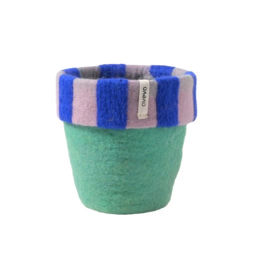 [AVE-2602] Aveva Design | Cache-pot en laine bouillie M 20cm - Carnival