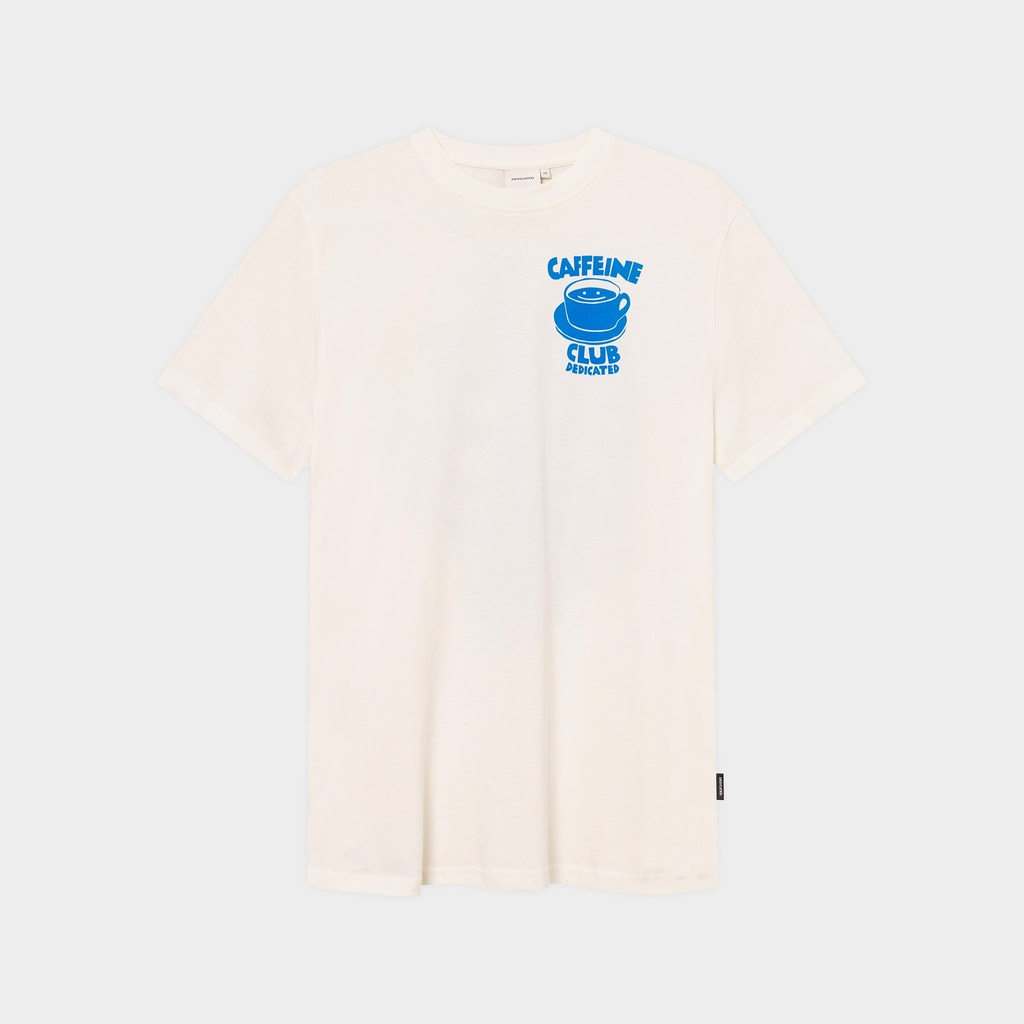 DEDICATED | T-shirt Stockholm Caffeine Club - Off-White