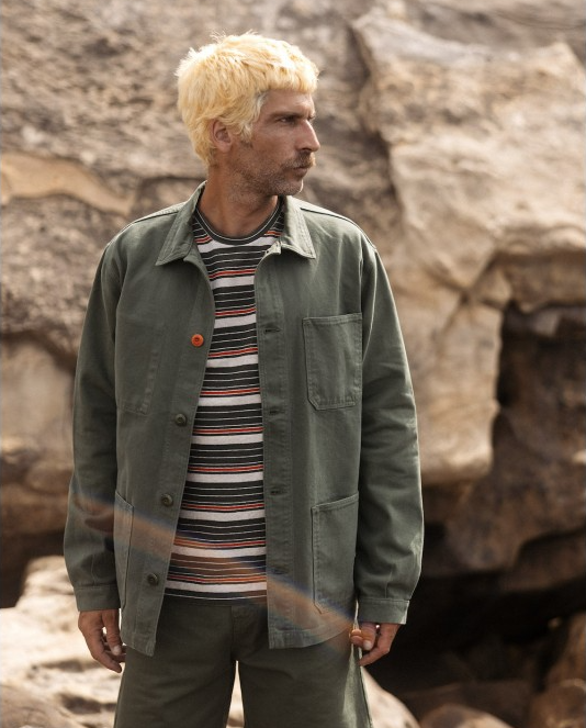 BASK IN THE SUN | olive SERGI jacket
