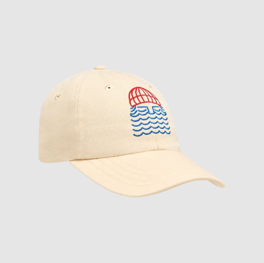 [BKS-S25M-BASUN251519-OS] BASK IN THE SUN | Casquette Cream Mini to The Sea
