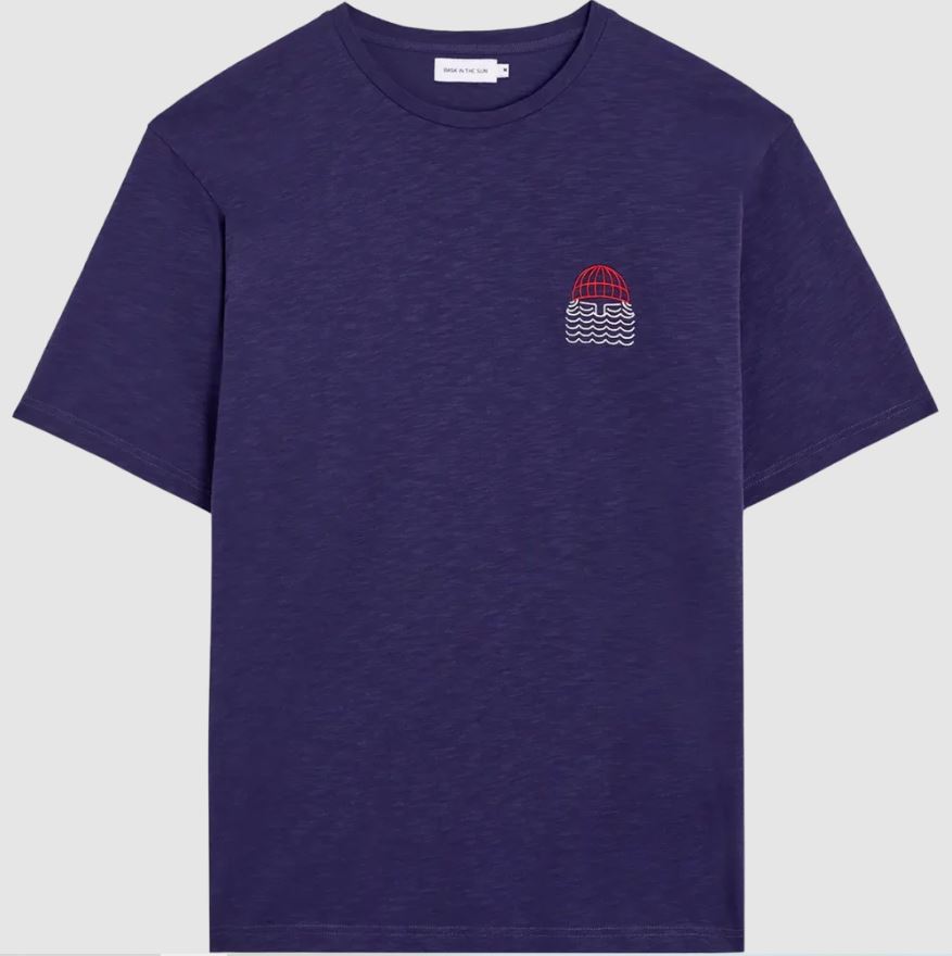 BASK IN THE SUN | T-shirt Indigo Mini to the Sea