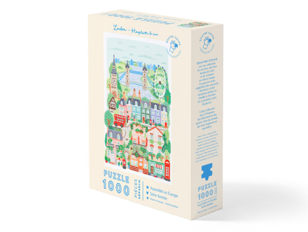 [LPE-340001] La Petite Epicerie | Puzzle London par Hoglet &amp; Co -1000 pièces