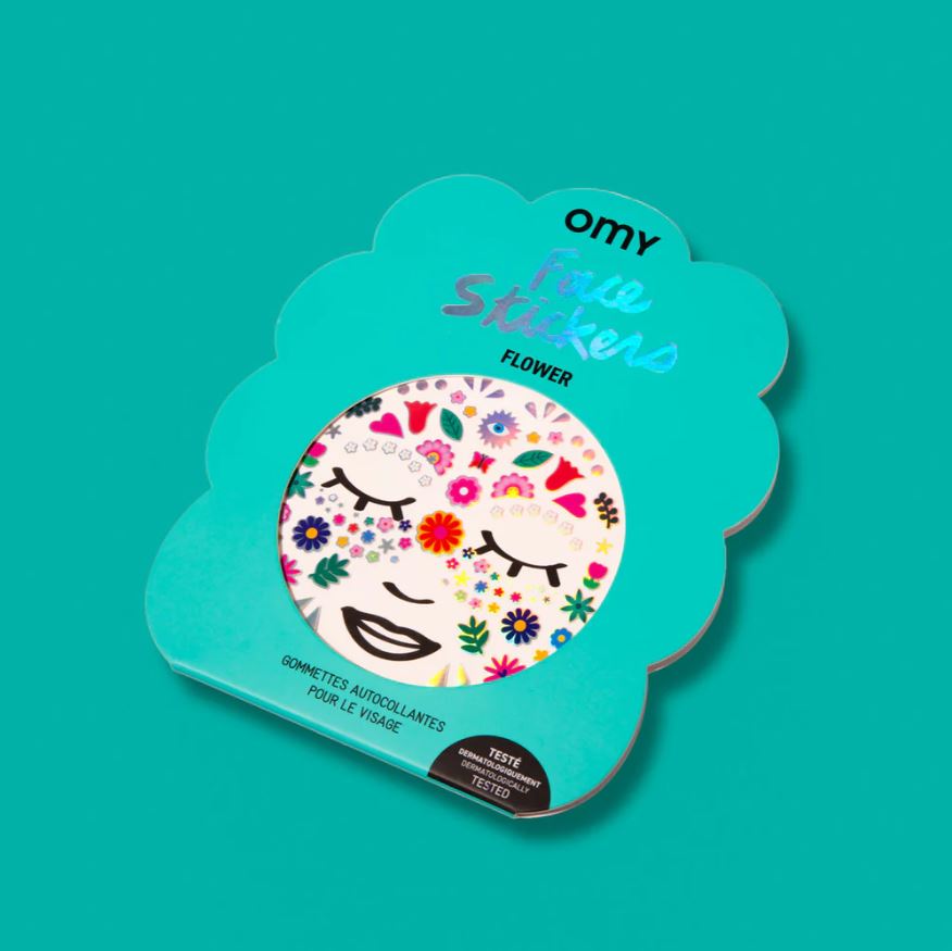 [OMY-FACE01] Omy | Stickers pour le visage - Flower