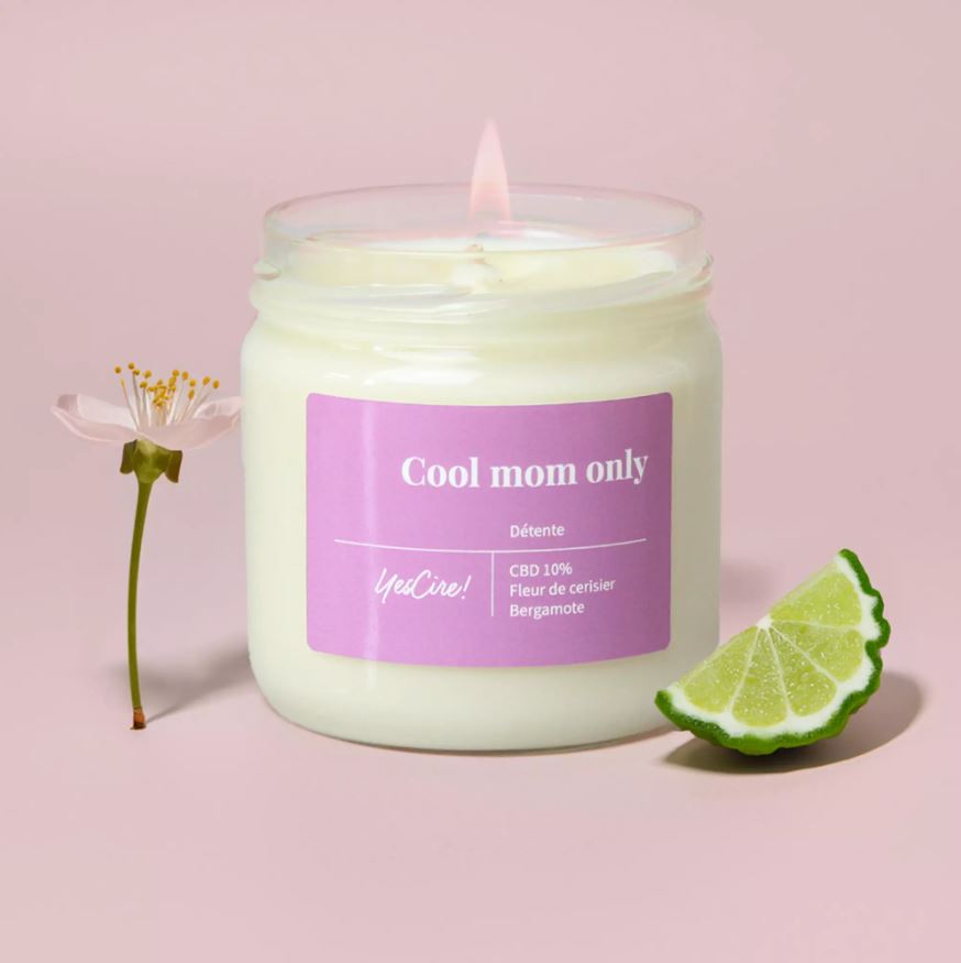 [YES-FM-25] YESCIRE | Bougie CBD &quot;détente&quot; - Cool mom only