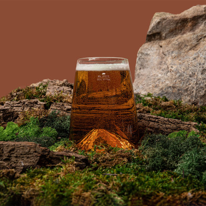 [AMA-TOPO-VD-F] ALASKAN MAKER || Grand verre Topographic Mont Fuji