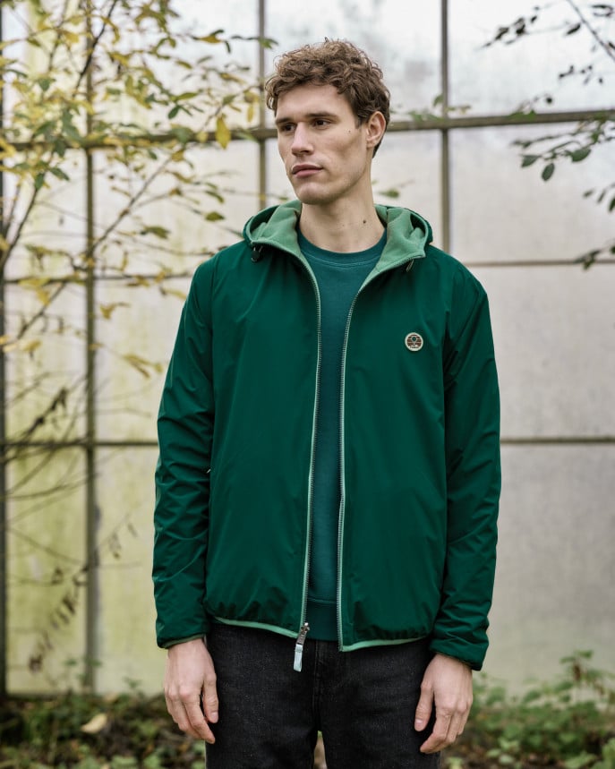 FAGUO | Veste imperméable Carnoet - Vert sapin 