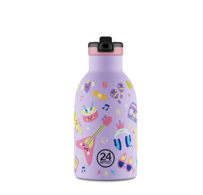 [24B-002106] 24 Bottles | Gourde Inox Clima 330ml - Music Friends