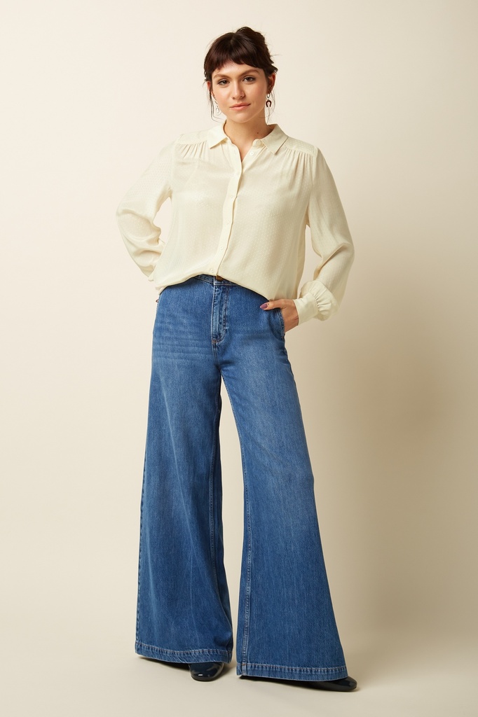 KING LOUIE | Carina Blouse Sista - Ivory