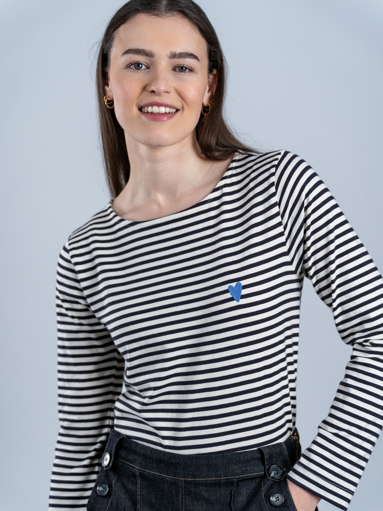 MADEMOISELLE YEYE | T-shirt manches longues Iconique - Black