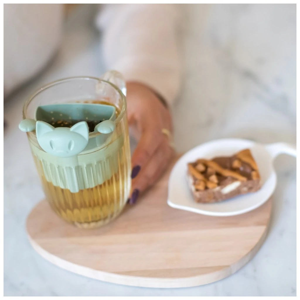 [KOZ-3236721] Koziol | Passoire à thé Miaou - sweet green