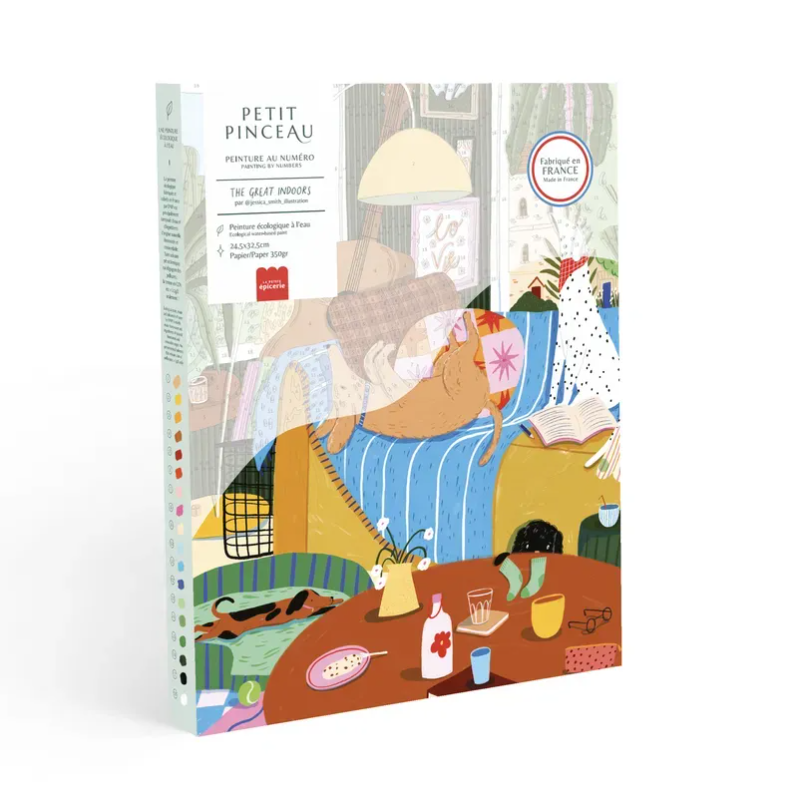[LPE-350066] LA PETITE ÉPICERIE || Coffret Peinture Au Numéro – Great Indoors 