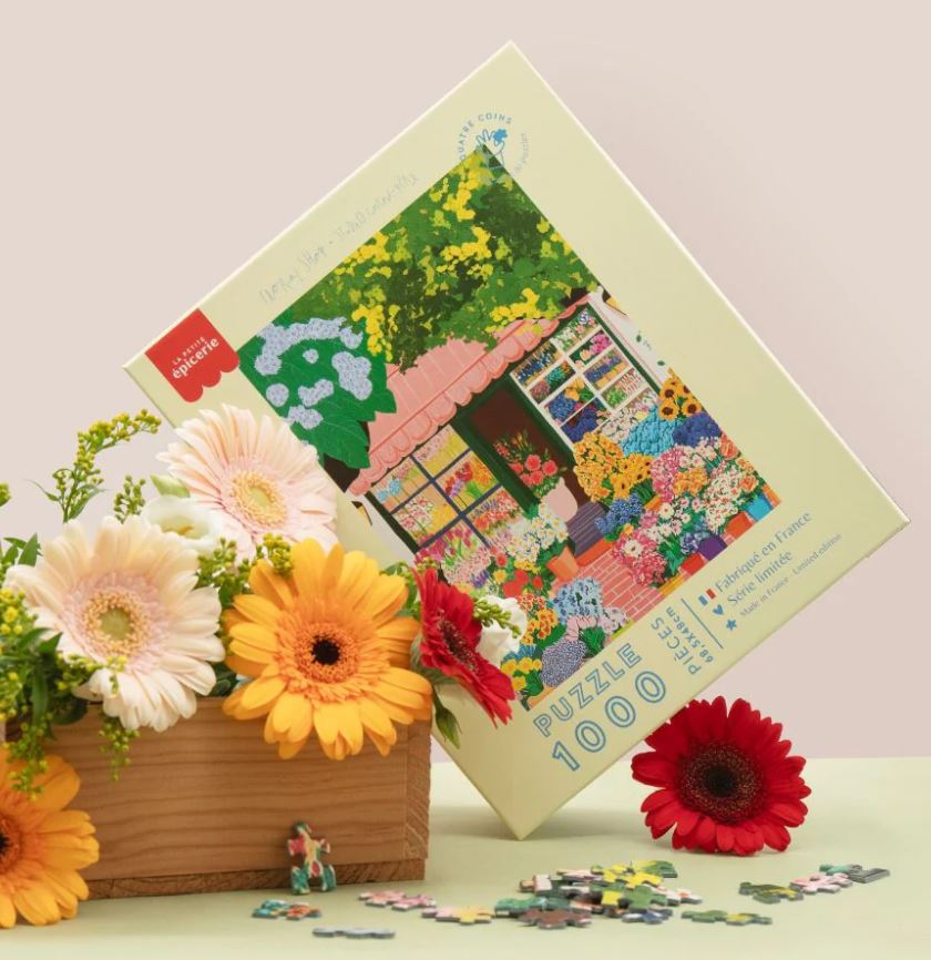 [LPE-340017] LA PETITE ÉPICERIE || Puzzle Floral Shop par Studio Grand-Père – 1000 Pièces