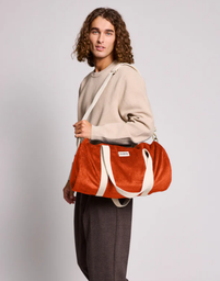 [HIN_SIMON_VEL_BRI] HindBag | Sac Polochon Sport Simon - Velours Brique