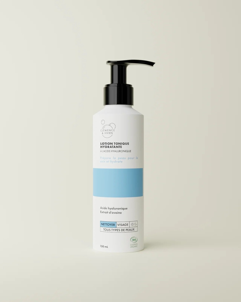 [CLE-6TONERHYDR2] CLÉMENCE ET VIVIEN || Lotion Tonique Hydratante – 150 ml